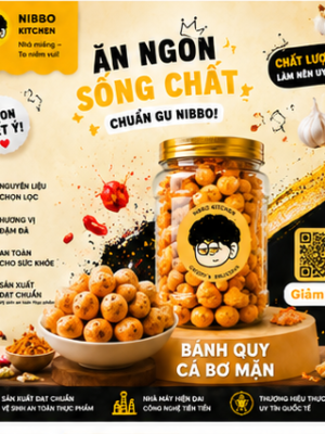 Bánh Quy Cá Bơ Mặn