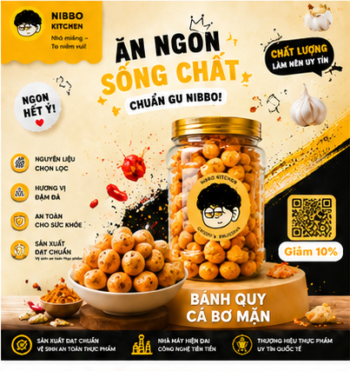 Bánh Quy Cá Bơ Mặn