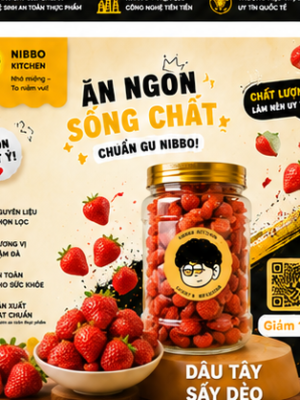Dâu Tây Sấy Dẻo